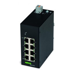 WAGO 852-1112 Industrial-ECO-Switch 8 Ports 1000BASE-T. schwarz — Buy in Cyprus with Fast Delivery