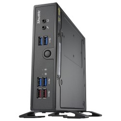 Barebone XPC slim DS50U3 Intel Core i3-1315U 2xSODIMM DDR4 2xM.2 1xSATA 1xHDMI 1xDP 1xVGA Black