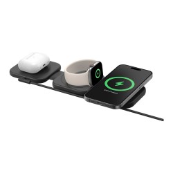Belkin magnetische Reiseladestation mit Power Adapter (36W). Schwarz. 3 in 1. WIZ024HQBK — Buy in Cyprus with Fast Delivery