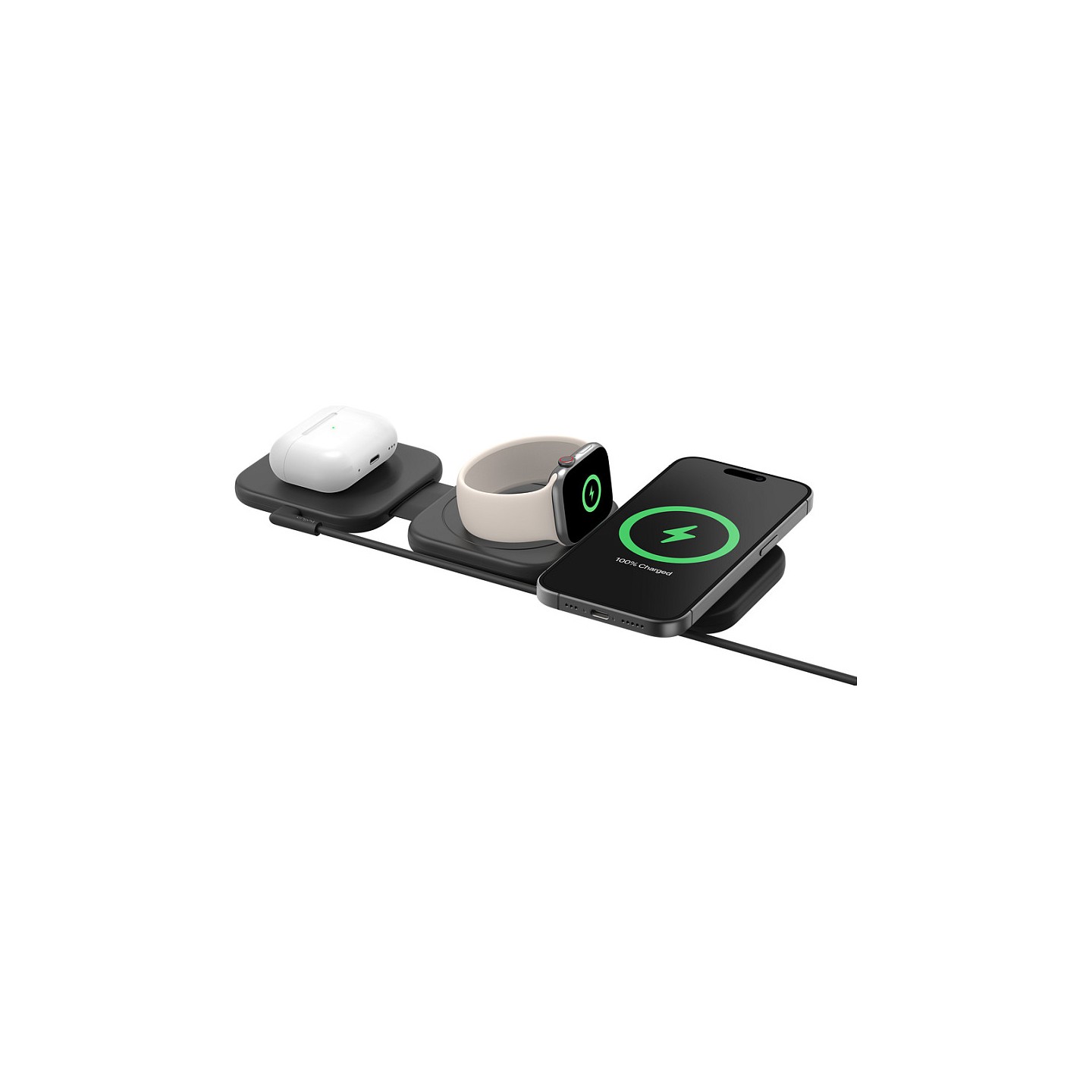 Belkin magnetische Reiseladestation mit Power Adapter (36W). Schwarz. 3 in 1. WIZ024HQBK — Buy in Cyprus with Fast Delivery
