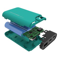 RealPower Powerbank PB-7500C grün 7.500mAh — Buy in Cyprus with Fast Delivery