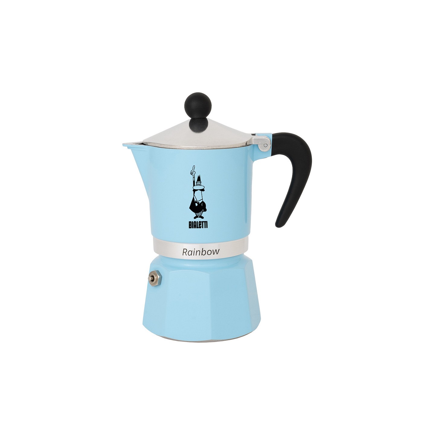 Bialetti Rainbow - Espressokocher - hellblau - für 3 Tassen — Buy in Cyprus with Fast Delivery