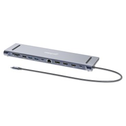 MANHATTAN Dockingstation 12-in-1 4K 1xHDMI 2xDP 3xUSB-A — Buy in Cyprus with Fast Delivery