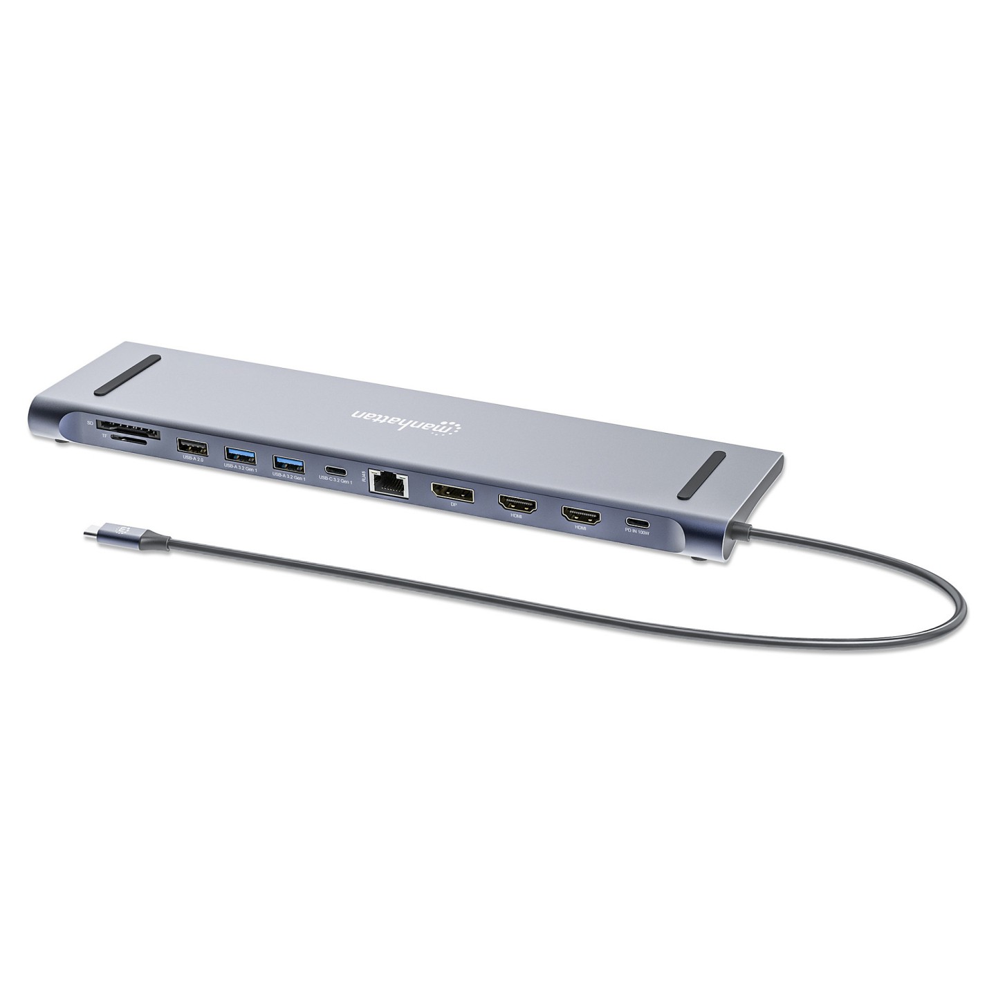 MANHATTAN Dockingstation 12-in-1 4K 1xHDMI 2xDP 3xUSB-A — Buy in Cyprus with Fast Delivery