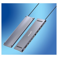 MANHATTAN Dockingstation 12-in-1 4K 1xHDMI 2xDP 3xUSB-A — Buy in Cyprus with Fast Delivery