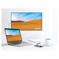 MANHATTAN Dockingstation 12-in-1 4K 1xHDMI 2xDP 3xUSB-A — Buy in Cyprus with Fast Delivery