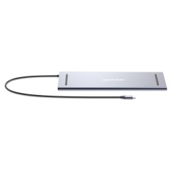 MANHATTAN Dockingstation 12-in-1 4K 1xHDMI 2xDP 3xUSB-A — Buy in Cyprus with Fast Delivery