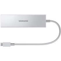 Samsung Multiport Adapter - EE-P5400 - 5-in-1 USB-C Hub, Silver, HDMI 4K, Gigabit Ethernet, USB-A + USB-C