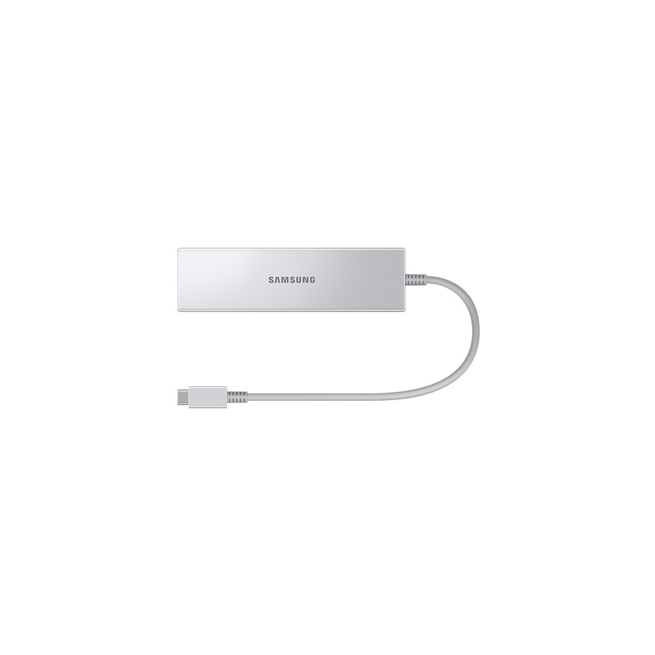 Samsung Multiport Adapter - EE-P5400 - 5-in-1 USB-C Hub, Silver, HDMI 4K, Gigabit Ethernet, USB-A + USB-C
