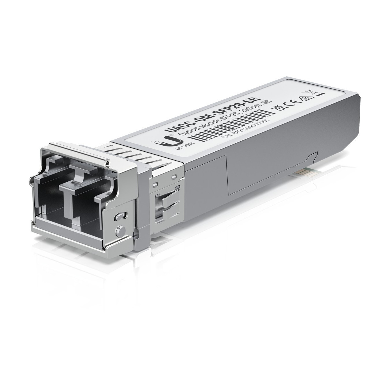 Ubiquiti 25Gb SFP28 SR Transceiver - UACC-OM-SFP28-SR - LC Multimode, 100m, 850nm, 0.8W — Buy in Cyprus with Fast Delivery