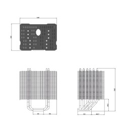 K Cooler Multi Socket Thermalright Macho Rev.B FMx.AM3 4.115x.20xx TDP 280W — Buy in Cyprus with Fast Delivery