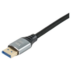Equip DisplayPort 2.1 St St 2.00m16K 60Hz komp.HDCP Alum. gr — Buy in Cyprus with Fast Delivery