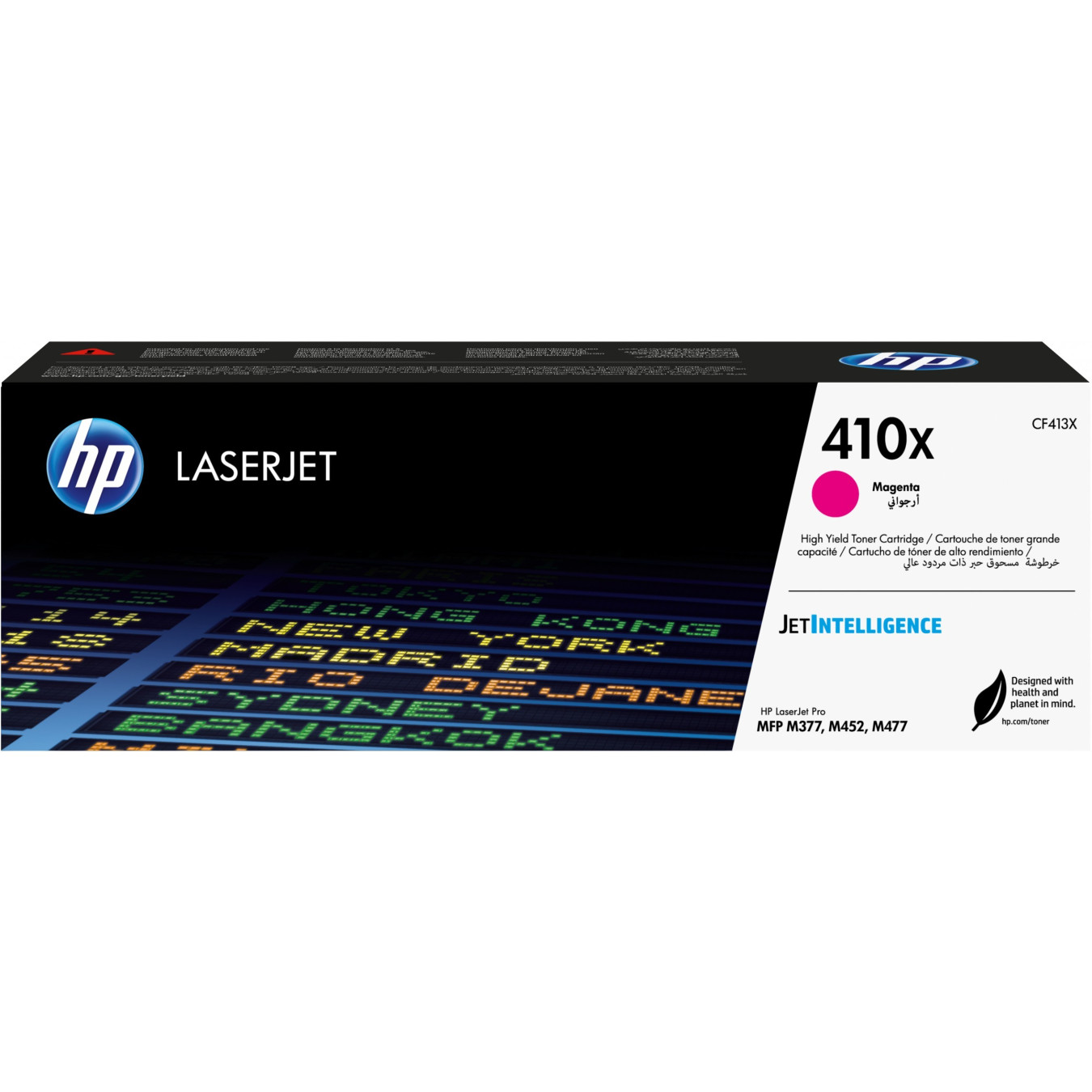 HP 410X Original Toner Cartridge - High Yield Magenta, 5000 pages — Buy in Cyprus with Fast Delivery