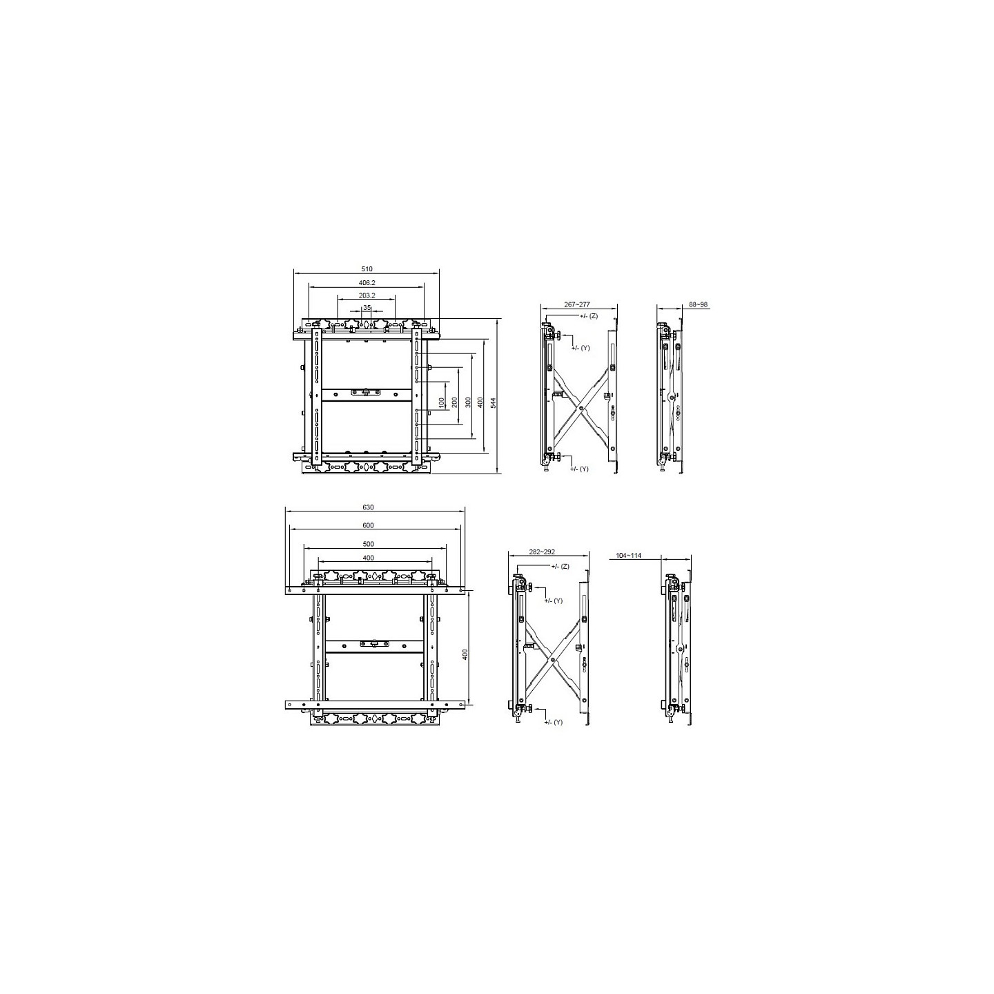 Equip Wandhalterung 19'-55' 1TFT Popout 1Gelenk 50Kg sw lite Retail — Buy in Cyprus with Fast Delivery