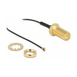 Delock Antennenkabel - 35 cm - Schwarz — Buy in Cyprus with Fast Delivery