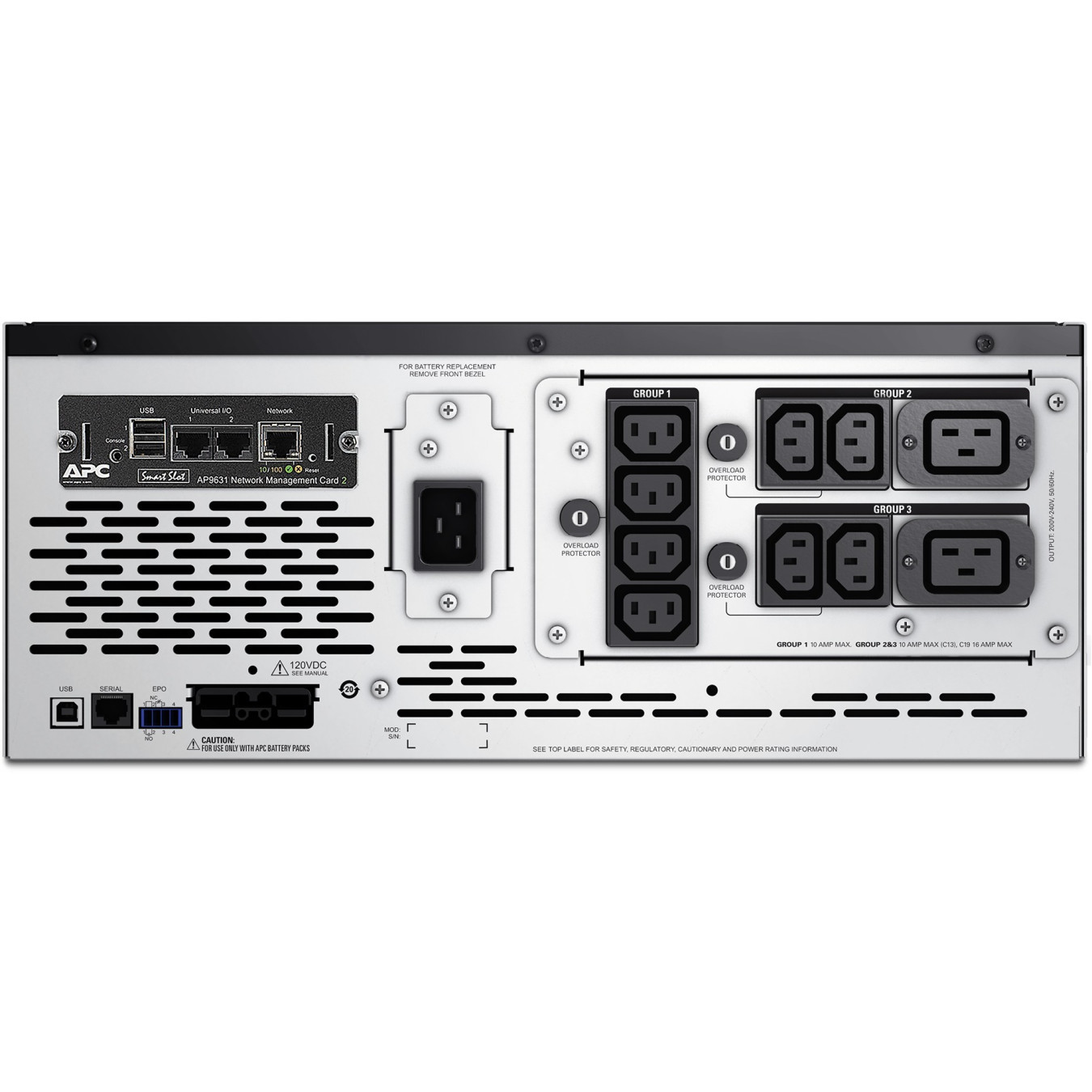 APC Smart-UPS SMX3000HVNC - 3000 VA / 2700 W Line-Interactive Rack/Tower UPS, Black — Buy in Cyprus with Fast Delivery