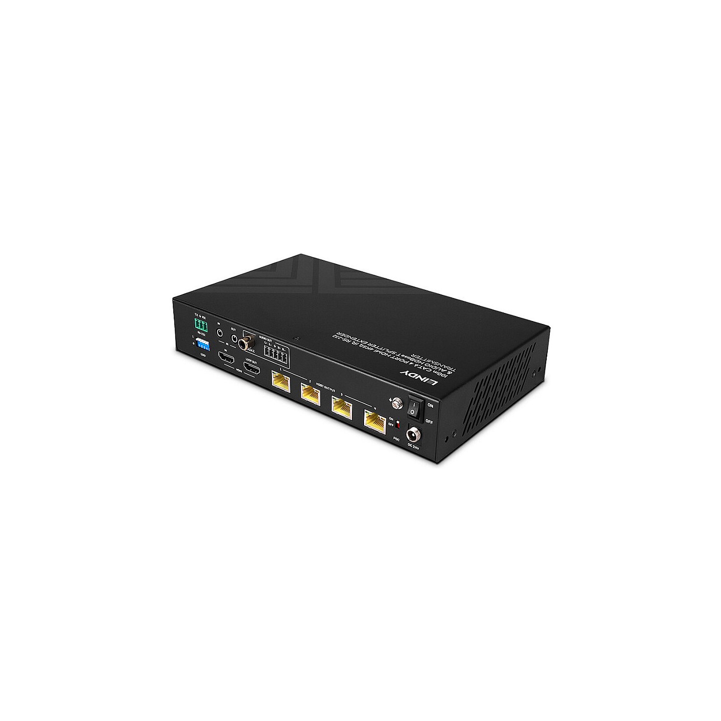 LINDY 100m 4 Port Cat.6 HDMI 4K60 HDBaseT Splitter Extender — Buy in Cyprus with Fast Delivery