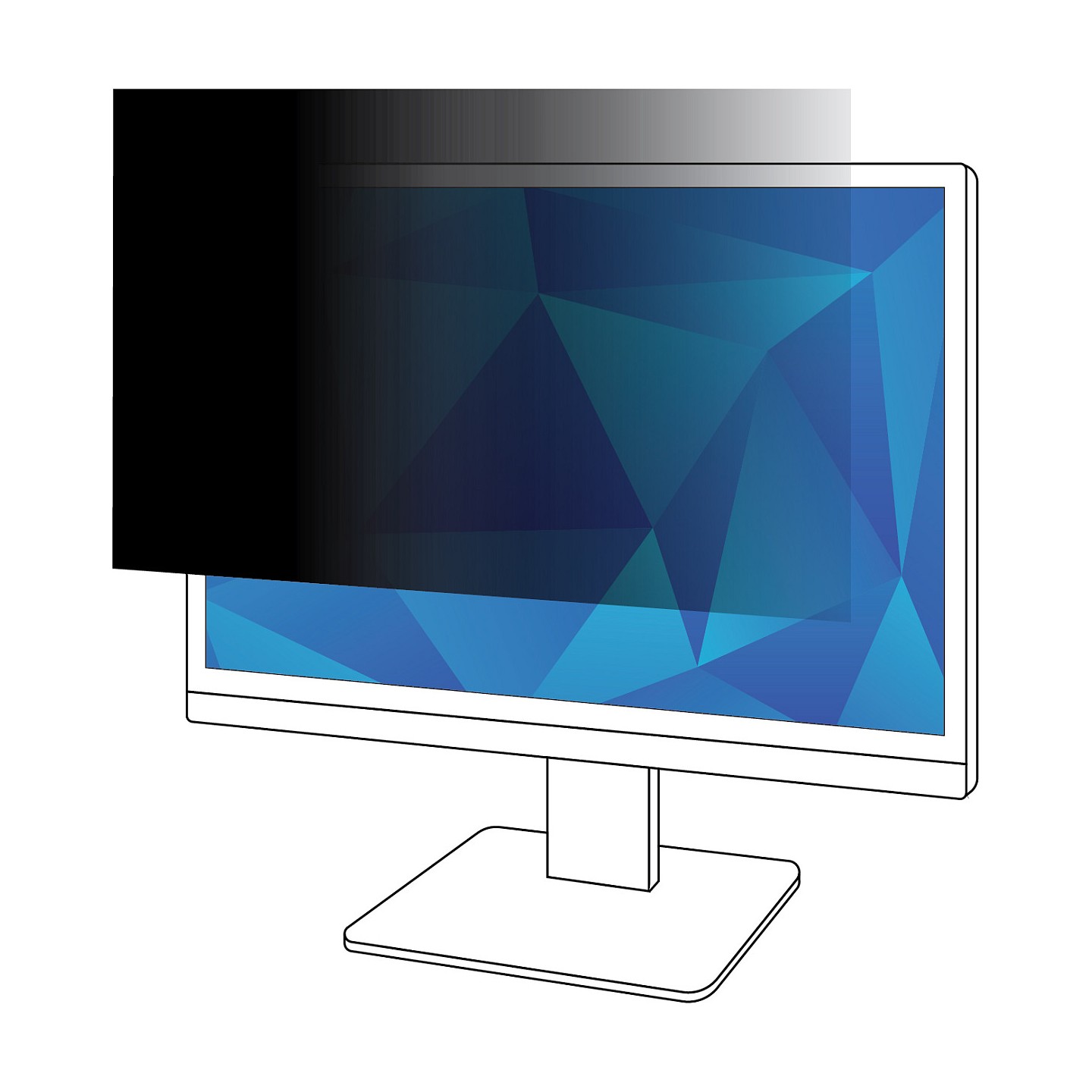 3M Blickschutzfilter für 23.8' Breitbild-Monitor 16:9 — Buy in Cyprus with Fast Delivery