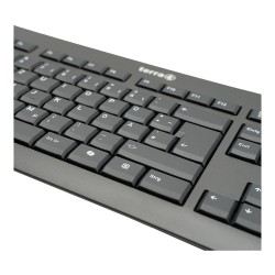 Wortmann TERRA Keyboard 1500 Corded [DE] USB black Copilot QWERTZ. 105 Tasten. kabelgebunden. 1.80m