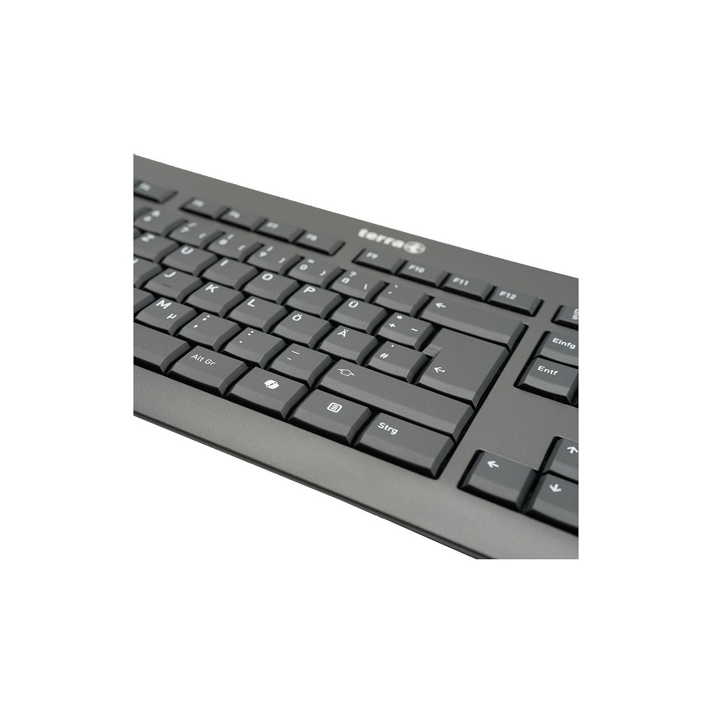 Wortmann TERRA Keyboard 1500 Corded [DE] USB black Copilot QWERTZ. 105 Tasten. kabelgebunden. 1.80m