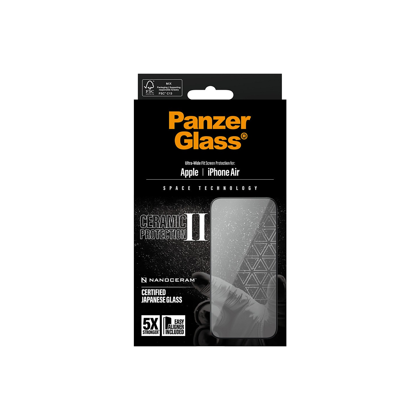 PanzerGlass Ceramic II Schutzglas iPhone Air UWF — Buy in Cyprus with Fast Delivery