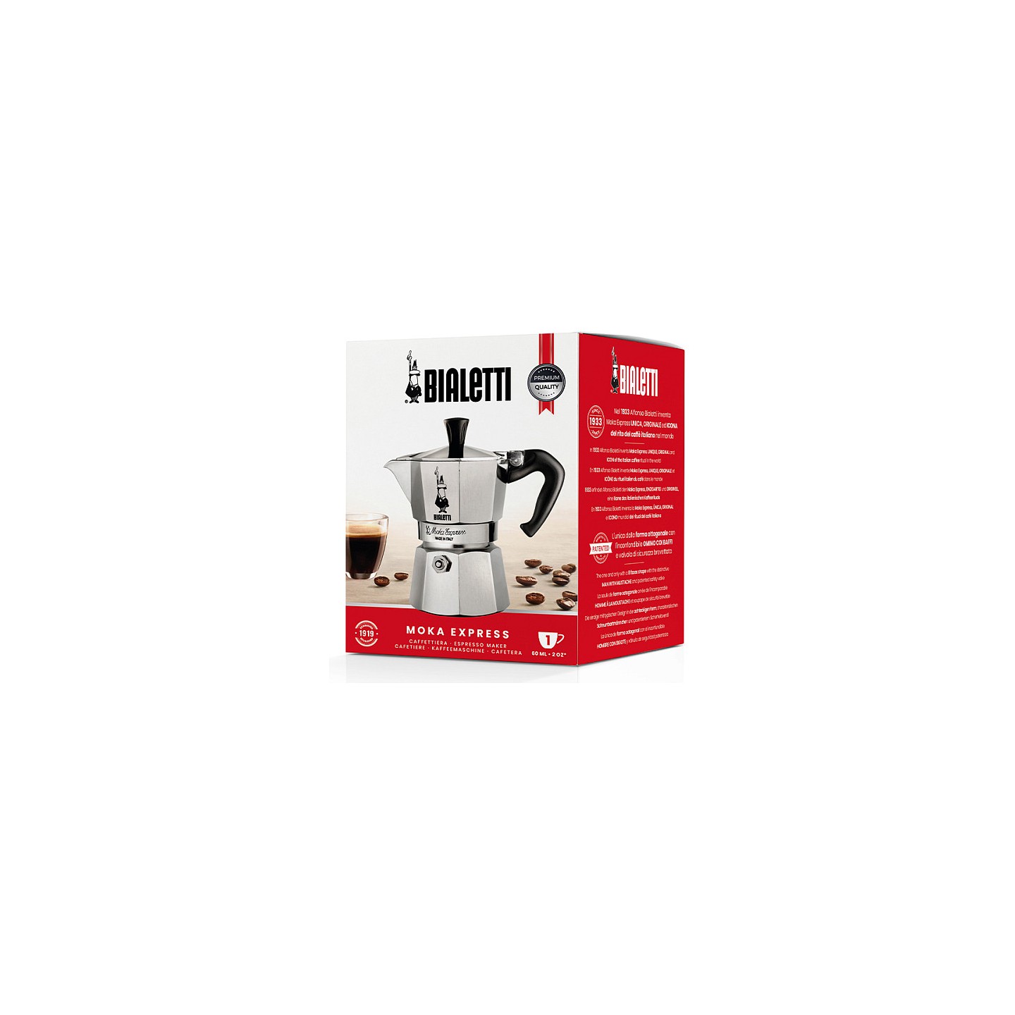 Bialetti Moka Express 1TZ — Buy in Cyprus with Fast Delivery