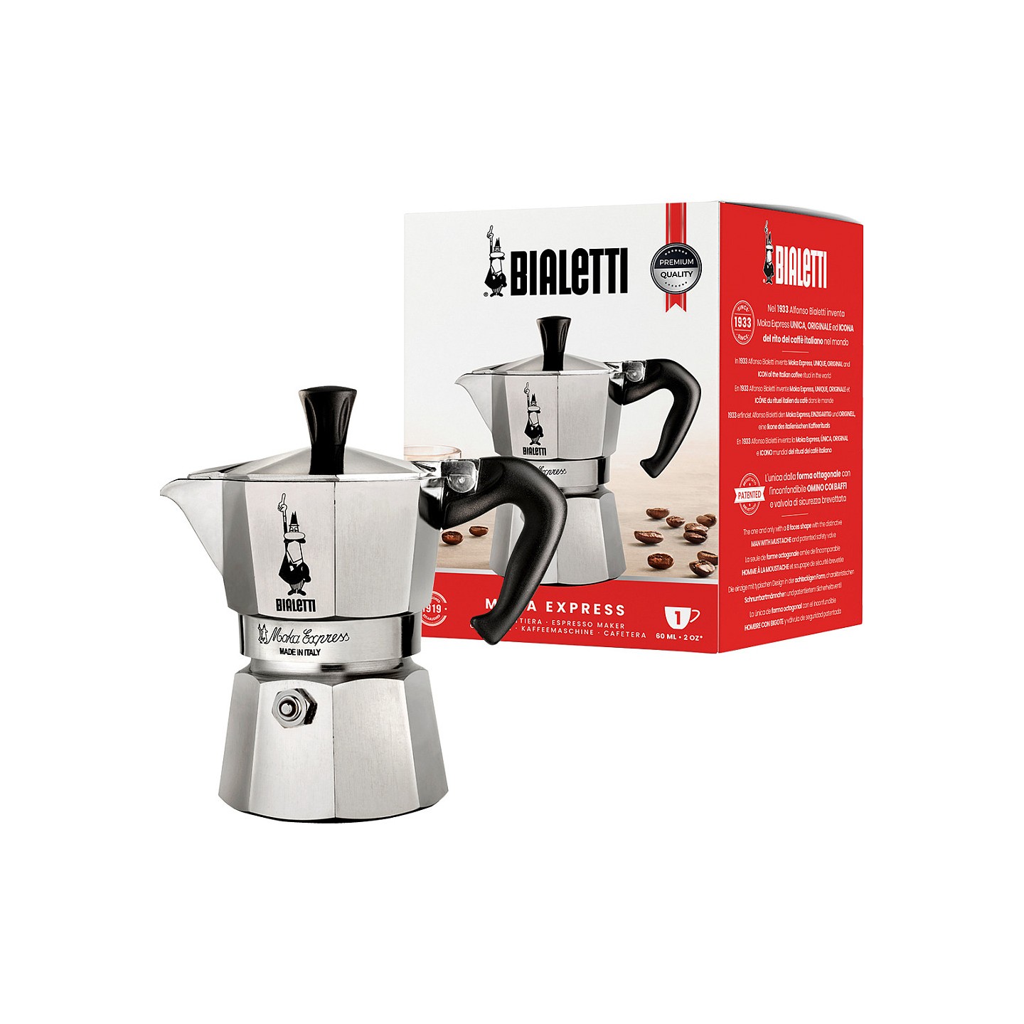 Bialetti Moka Express 1TZ — Buy in Cyprus with Fast Delivery