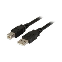 EFB USB2.0 Anschlusskabel A-B.St.-St..1m.schwarz.Premium — Buy in Cyprus with Fast Delivery