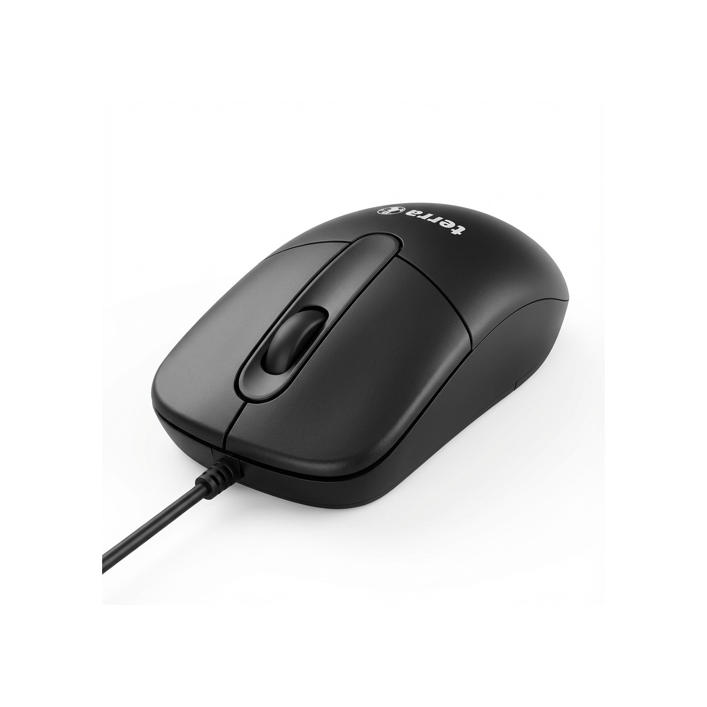 Wortmann TERRA Mouse 1500 Corded USB black 3 Tasten. symmetrisch. mit Kabel. 1.80 m — Buy in Cyprus with Fast Delivery