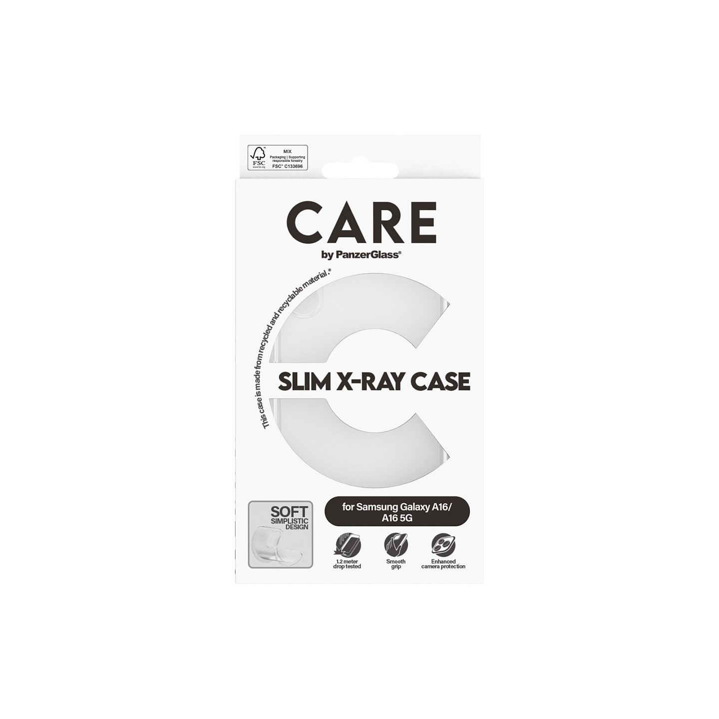 CARE Fashionable Case Clear Samsung A16 A16 5G — Buy in Cyprus with Fast Delivery