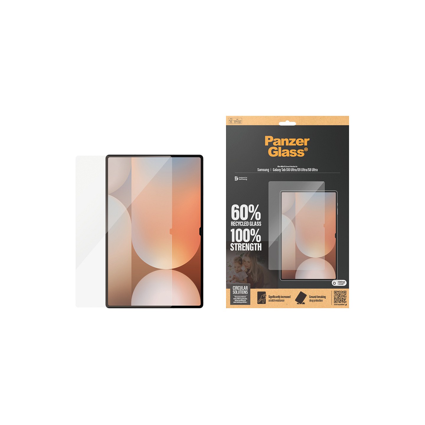 PanzerGlass Screen Protector Samsung Galaxy Tab S10 8 9 Ultra — Buy in Cyprus with Fast Delivery