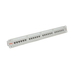 ROLINE Kat.5e Class D 48.26cm 19Zoll-Patchpanel 24 Ports UTP grau — Buy in Cyprus with Fast Delivery