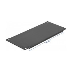 10? Netzwerkschrank Blindabdeckung 3 HE schwarz — Buy in Cyprus with Fast Delivery