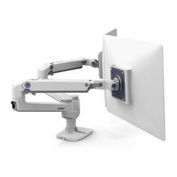ERGOTRON LX-Montagearm fuer 2 Monitore nebeneinander weiss 68cm 27Zoll bis 33cm anheben max 18kg.belastbar VESA 75x75...