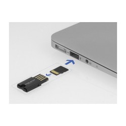 Delock USB 2.0 Card Reader für Micro SD Speicherkarten — Buy in Cyprus with Fast Delivery