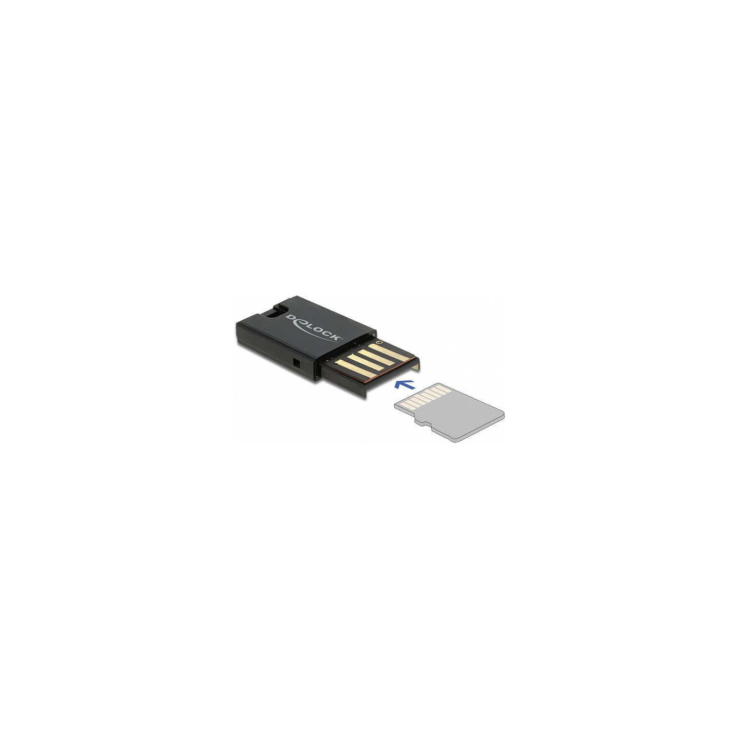 Delock USB 2.0 Card Reader für Micro SD Speicherkarten — Buy in Cyprus with Fast Delivery