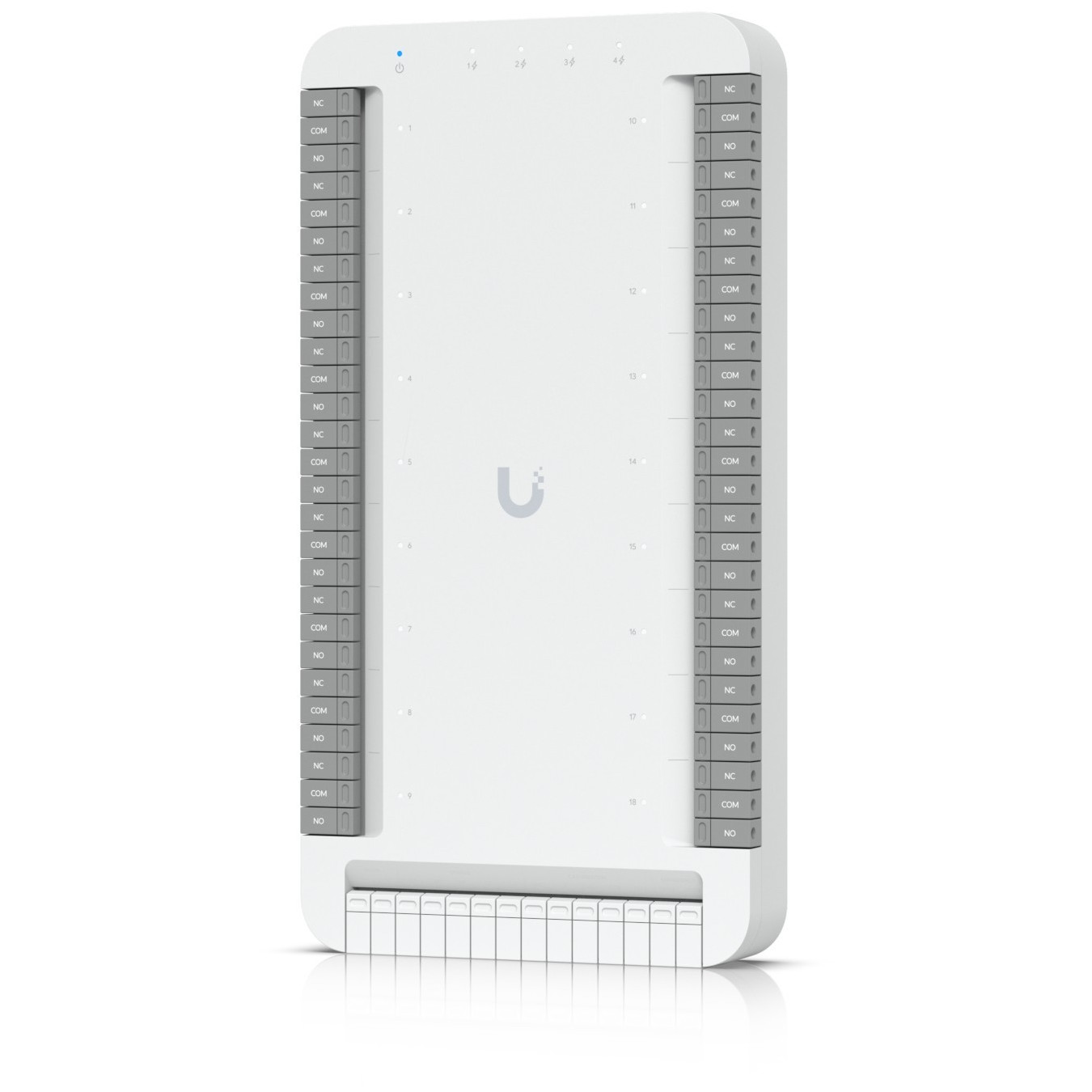 Ubiquiti UA-SK-Elevator - Access Control Reader - White, IP55, Bluetooth 4.1, NFC, PoE (7W), Gigabit Ethernet