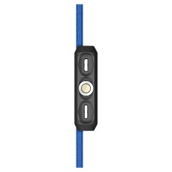 RealPower Magnetic cable 3 Amp.1m.blau mit Adaptern — Buy in Cyprus with Fast Delivery