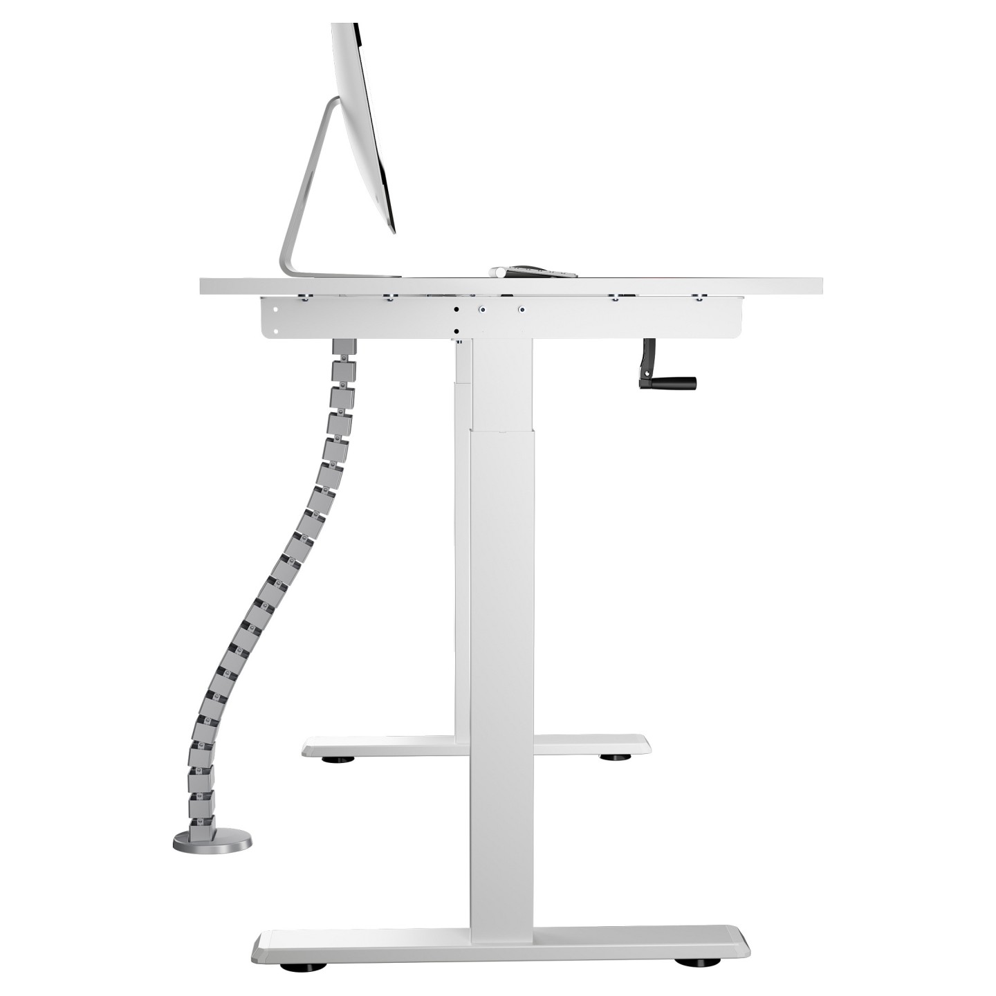 Equip Deluxe-Spiralkabelschlauch mit Untertischmontage grau lite Retail — Buy in Cyprus with Fast Delivery