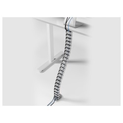 Equip Deluxe-Spiralkabelschlauch mit Untertischmontage grau lite Retail — Buy in Cyprus with Fast Delivery