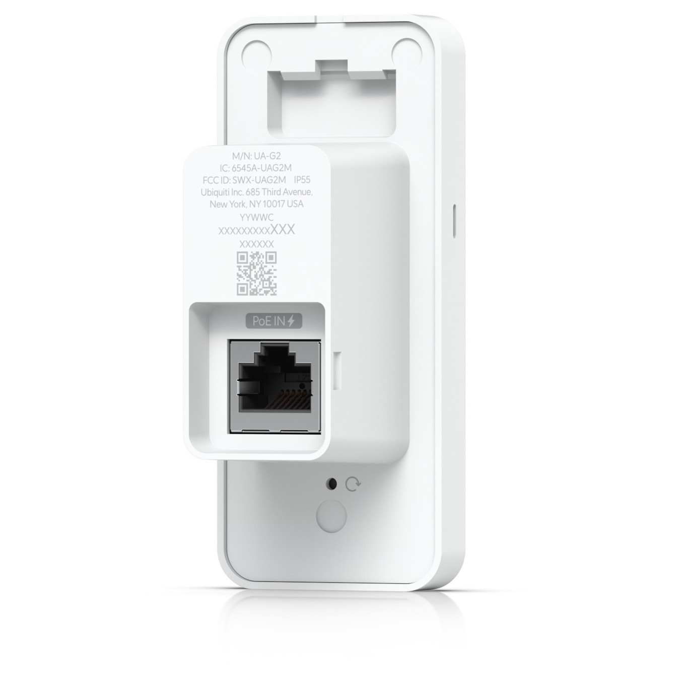 Ubiquiti UA-SK-Elevator - Access Control Reader - White, IP55, Bluetooth 4.1, NFC, PoE (7W), Gigabit Ethernet
