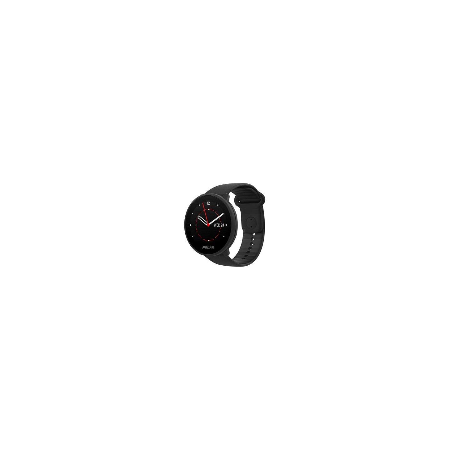 Polar Unite Black S-L Silikonarmband mit Dornschliee — Buy in Cyprus with Fast Delivery