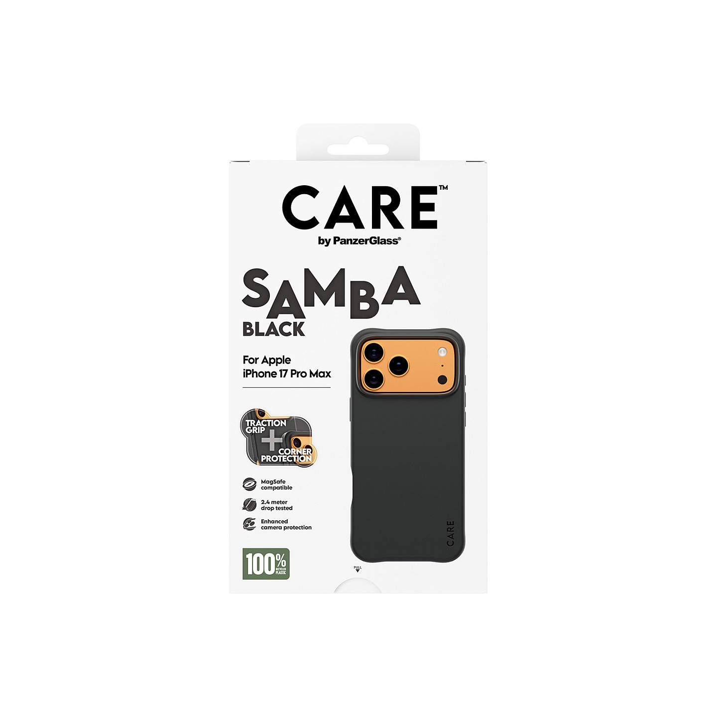 CARE fashionable Samba black MagSafe iPhone 17 Pro Max — Buy in Cyprus with Fast Delivery