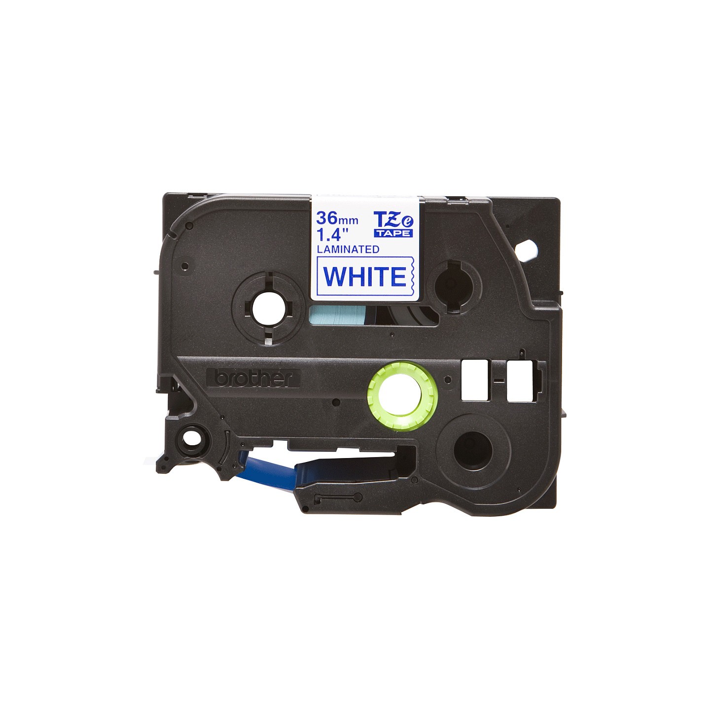 Schriftbandkassette Brother 36mmx8m weiß blau TZE263 — Buy in Cyprus with Fast Delivery