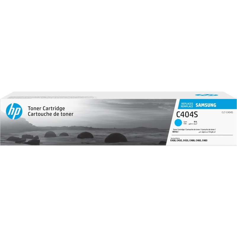 Buy Samsung Original Toner Cartridge - CLT-C404S - Cyan, Standard Yield 1000 Pages in Cyprus, Nicosia, Limassol, Larnaka, Pafos