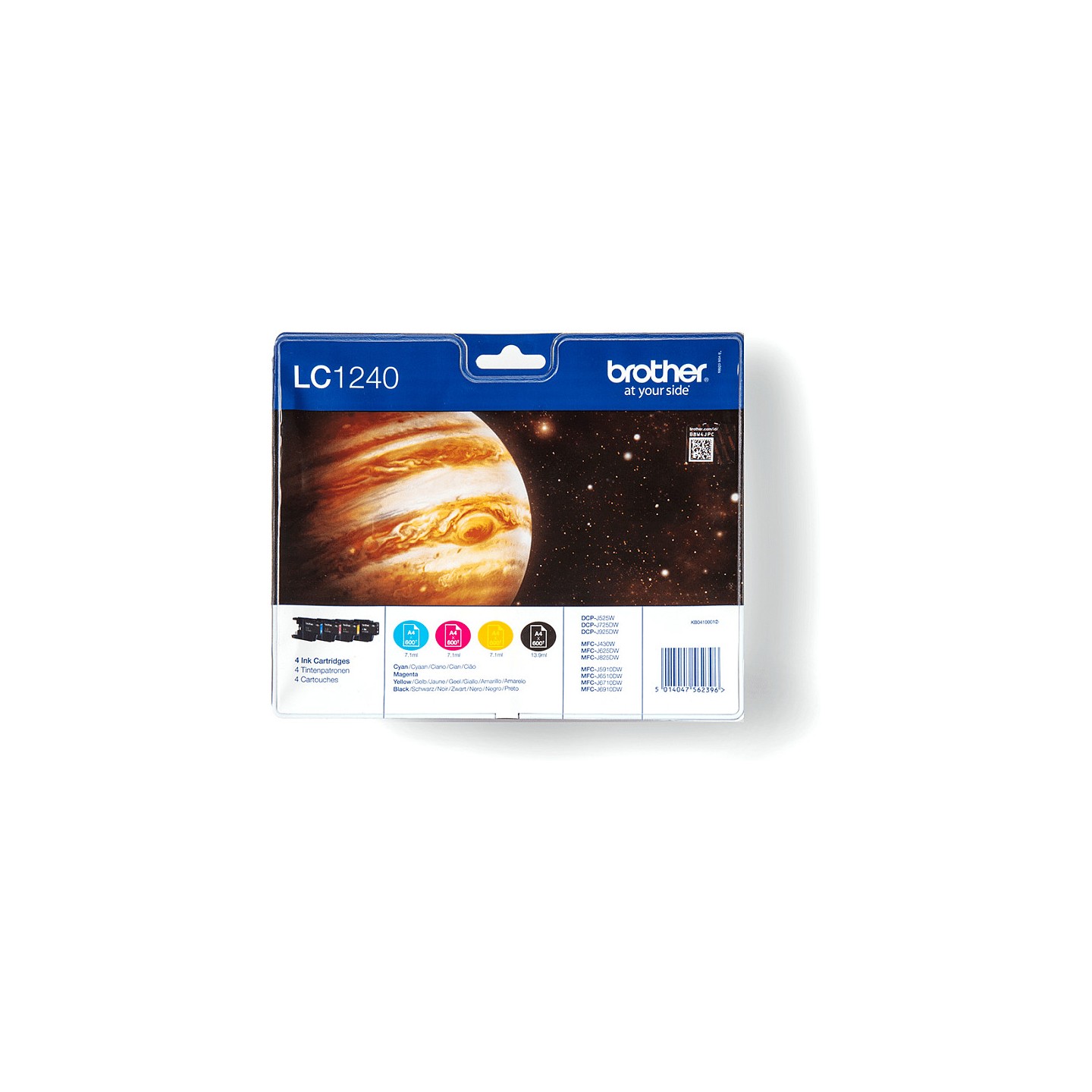 Brother Tintenpatronen LC-1240 Multipack (je 1x M C Y BK) — Buy in Cyprus with Fast Delivery
