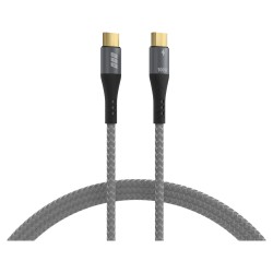 EFB USB-C Kabel 100W PD 3.0 5A E-Marker Chip 1m grau — Buy in Cyprus with Fast Delivery