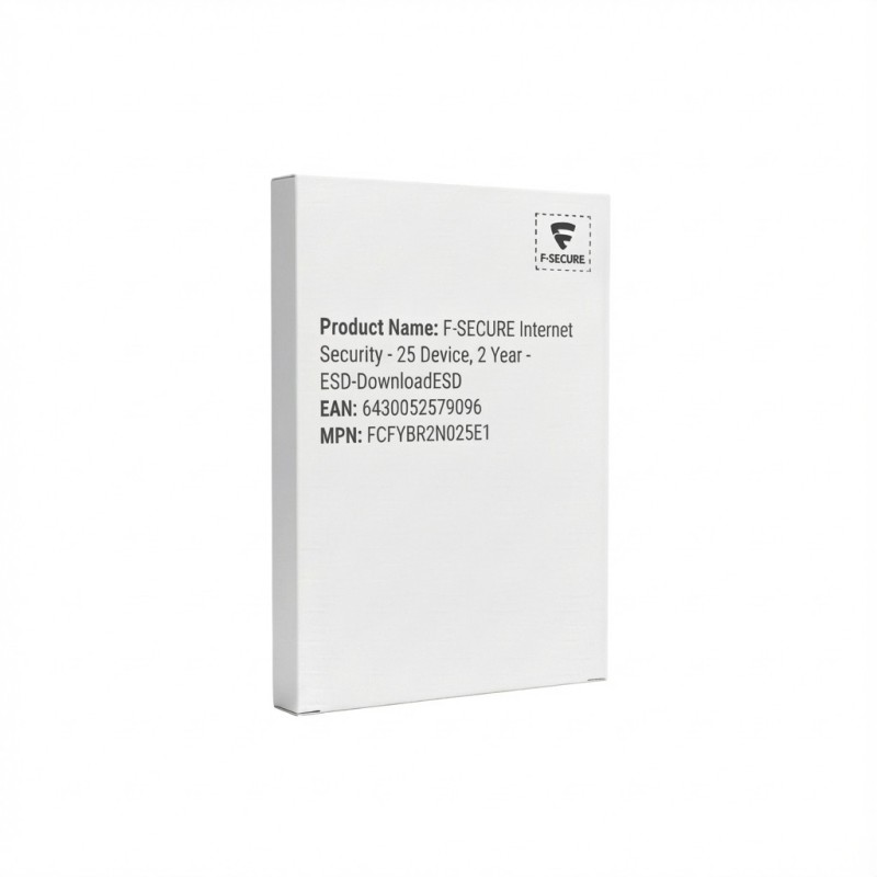 F-SECURE Internet Security - 25 Device. 2 Year - ESD-DownloadESD — Buy in Cyprus with Fast Delivery