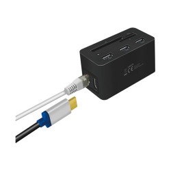 Logilink Dockingstation USB 3.2 (G1) HDMI.10-Port.PD4.schw. — Buy in Cyprus with Fast Delivery