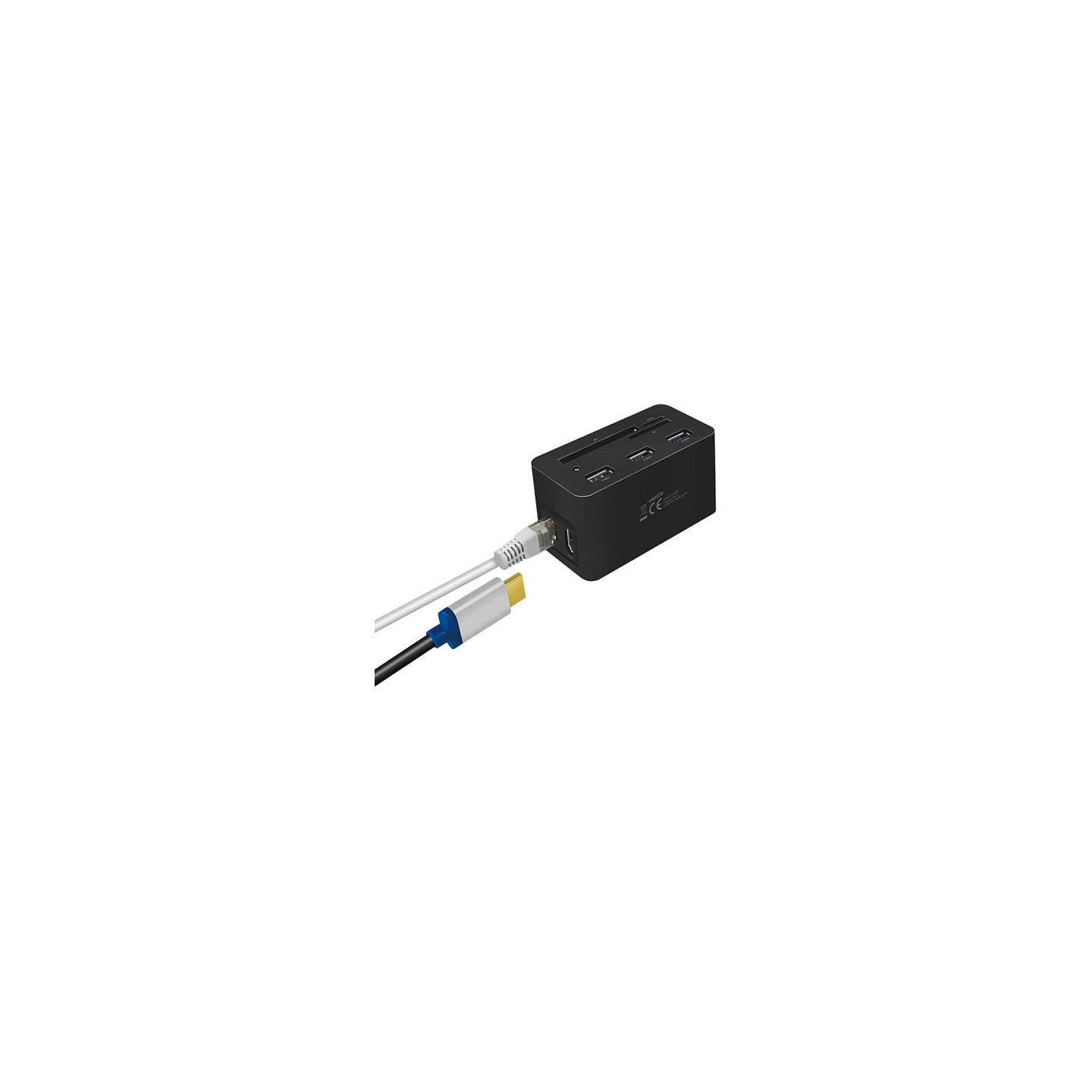 Logilink Dockingstation USB 3.2 (G1) HDMI.10-Port.PD4.schw. — Buy in Cyprus with Fast Delivery